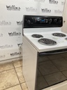 Whirlpool Used Electric Stove 220volts (40/50 AMP) 30inches {no cord} (White/Black) 