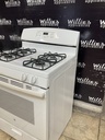 Ge Used Natural Gas Stove 30inches (White) 