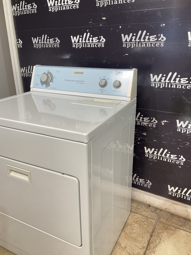 Estate Used Electric Dryer 29inches  {no cord} (White) 
