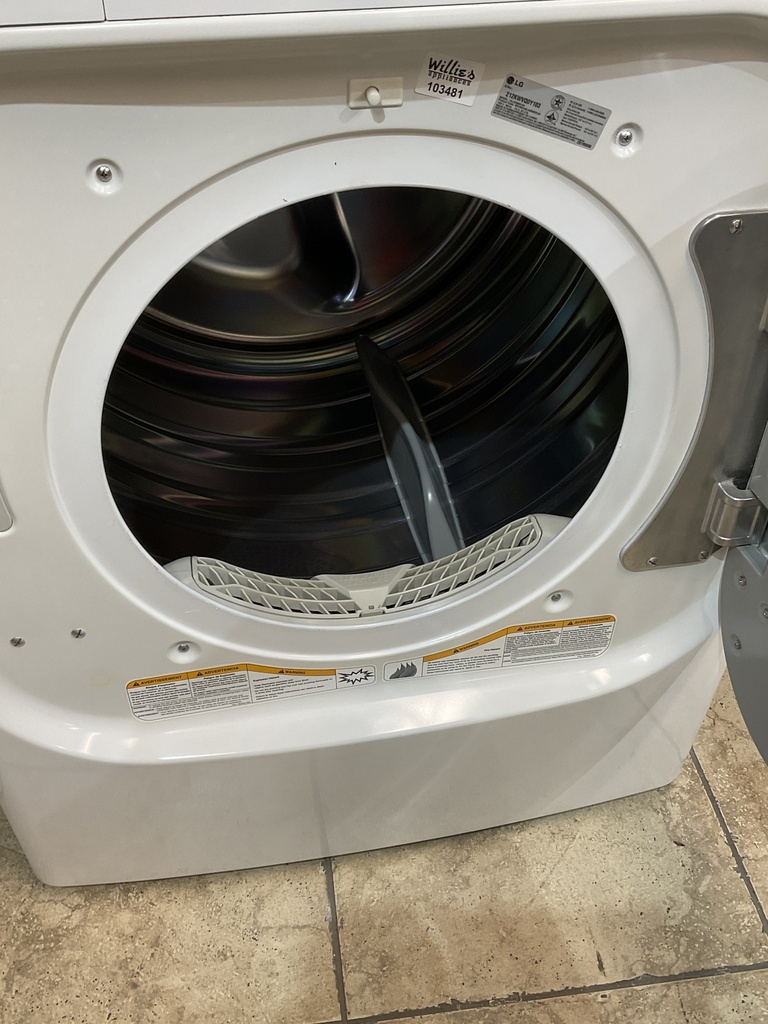 Lg Used Natural Gas Dryer 29inches (White) 