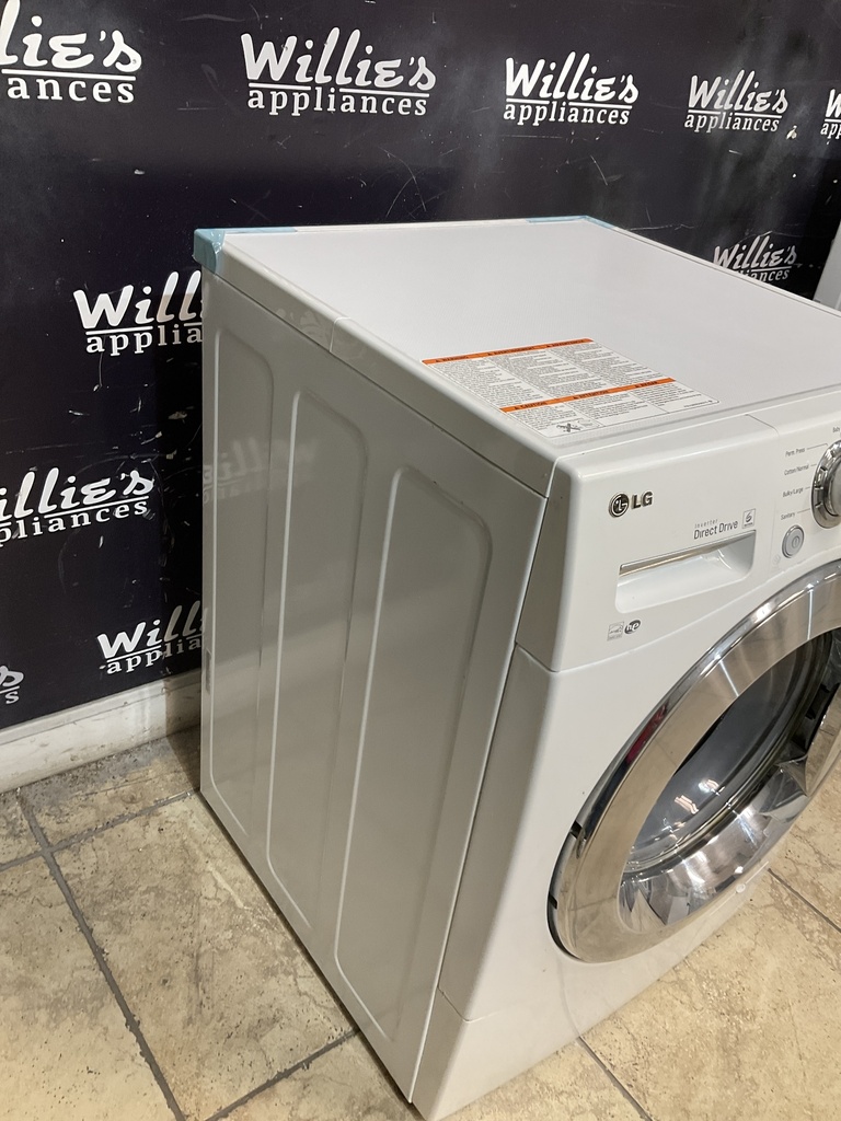 Lg Used Washer Front-load 23 1/2” (White)