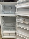 Whirlpool Used Refrigerator Top and Bottom 28x63 (White) 