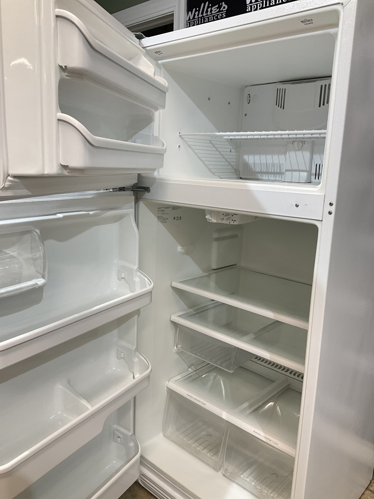 Frigidaire Used Refrigerator Top and Bottom 30x66 (White) 