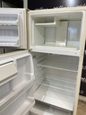 Hotpoint Used Refrigerator Top and Bottom 28x61 1/2” (Bisque) 
