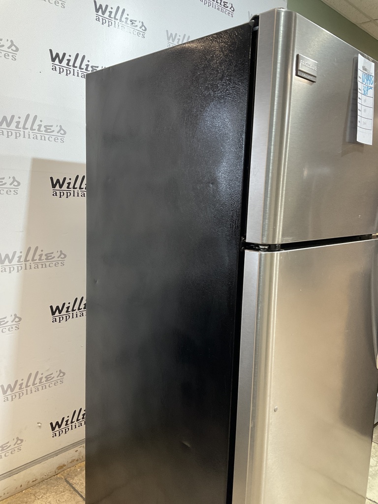 Frigidaire Used Refrigerator Top and Bottom 30x66 (Stainless Steel) 