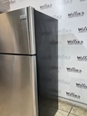 Frigidaire Used Refrigerator Top and Bottom 30x65 1/2” (Stainless Steel) 