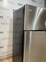 Frigidaire Used Refrigerator Top and Bottom 30x66 (Stainless Steel) 