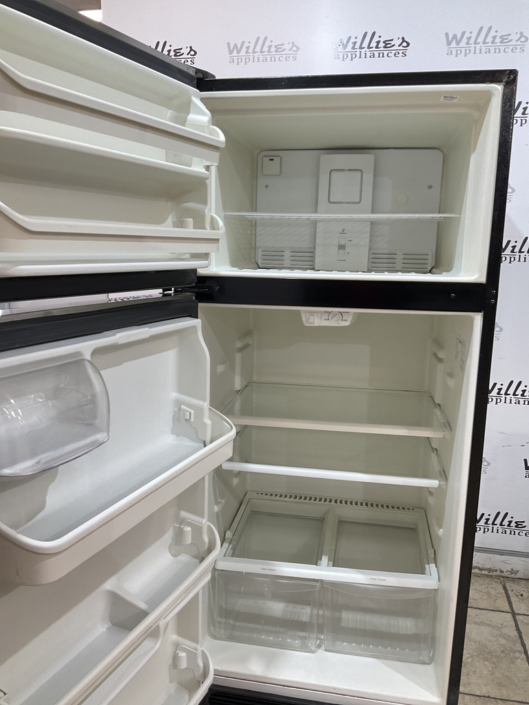 Frigidaire Used Refrigerator Top and Bottom 30x66 (Stainless Steel) 