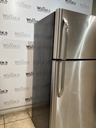 Frigidaire Used Refrigerator Top and Bottom 30x66 (Stainless Steel) 
