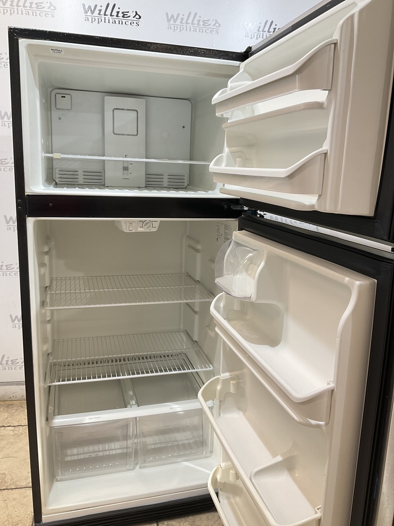 Frigidaire Used Refrigerator Top and Bottom 30x66 (Stainless Steel) 