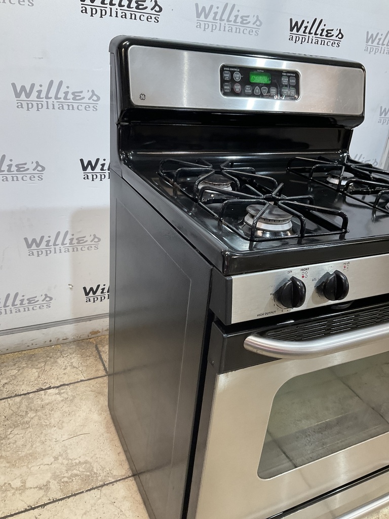 Ge Used Natural Gas Stove 30inches (Stainless Steel) 