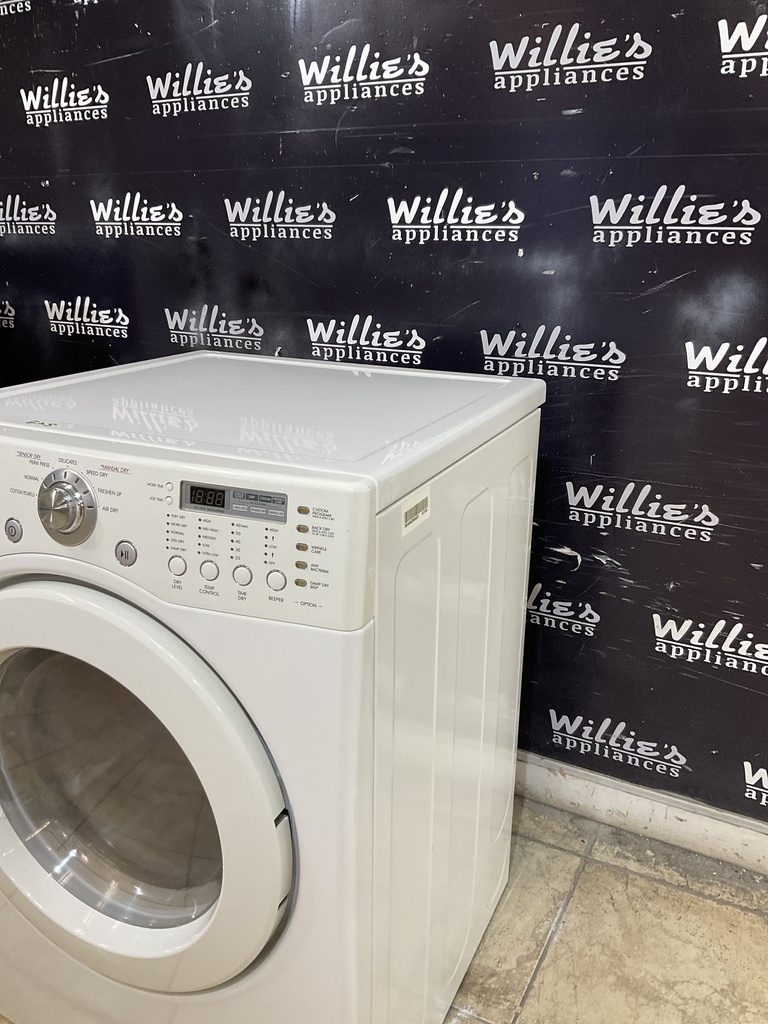 Lg Used Natural Gas Dryer 27inches (White) 