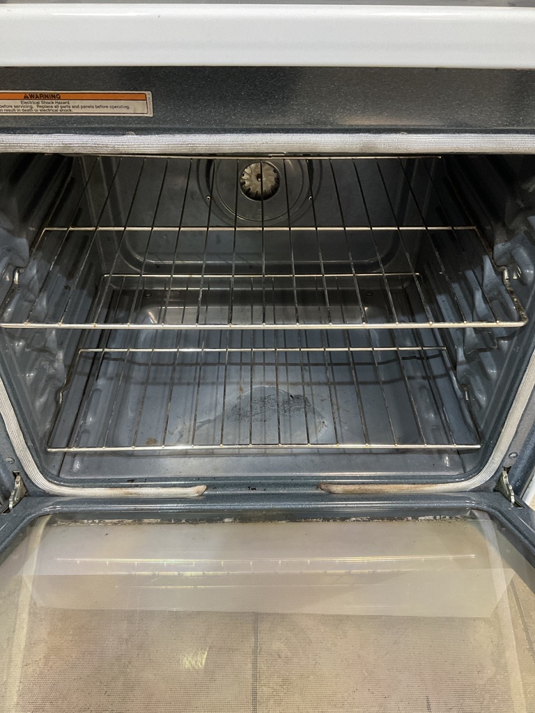 Whirlpool Used Electric Stove 220volts (40/50 AMP) 30inches {no cord} (White)