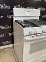Ge Used Natural Gas Stove 30inches (White) 