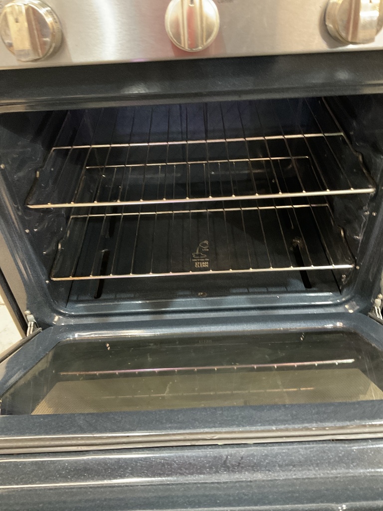 Ge Used Natural Gas Stove 30inches (Stainless Steel) 