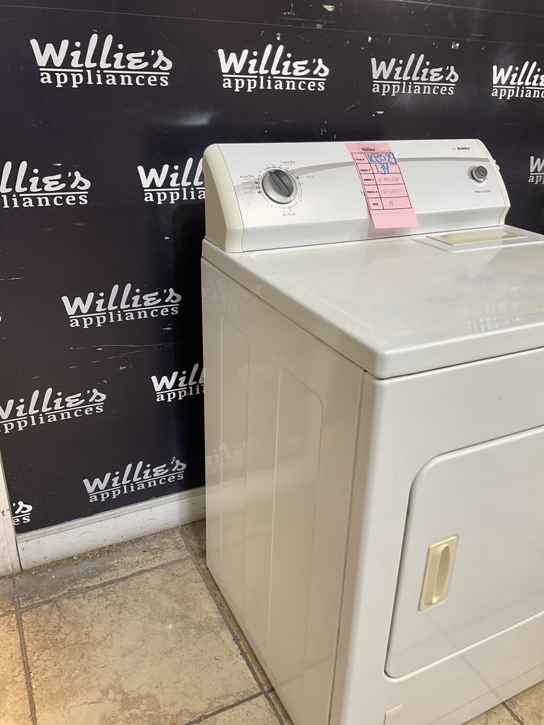 Kenmore Used Natural Gas Dryer 29inches (White) 