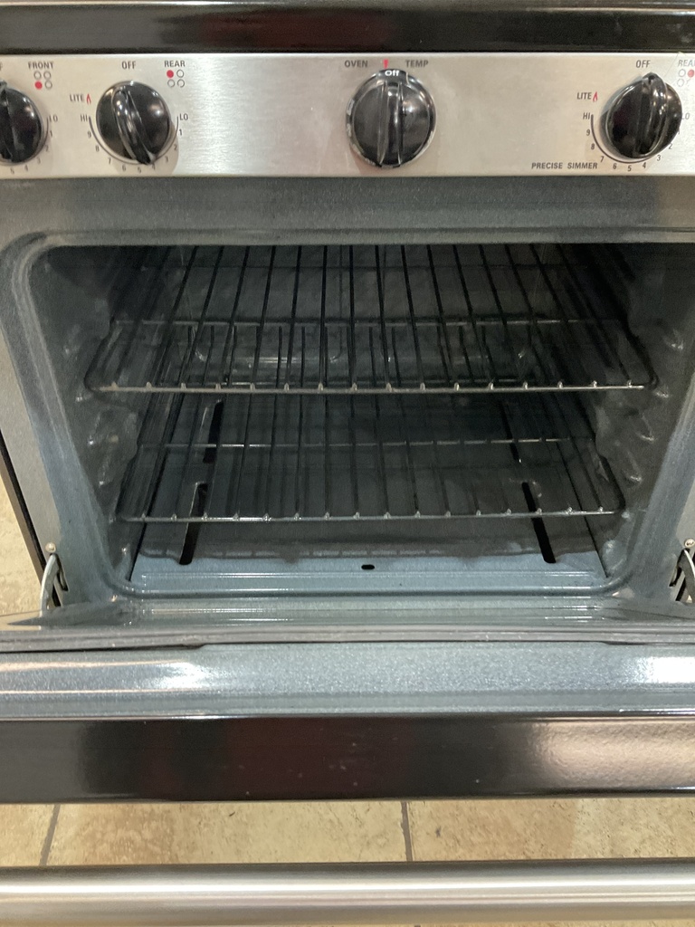 Ge Used Natural Gas Stove 30inches (Stainless Steel) 