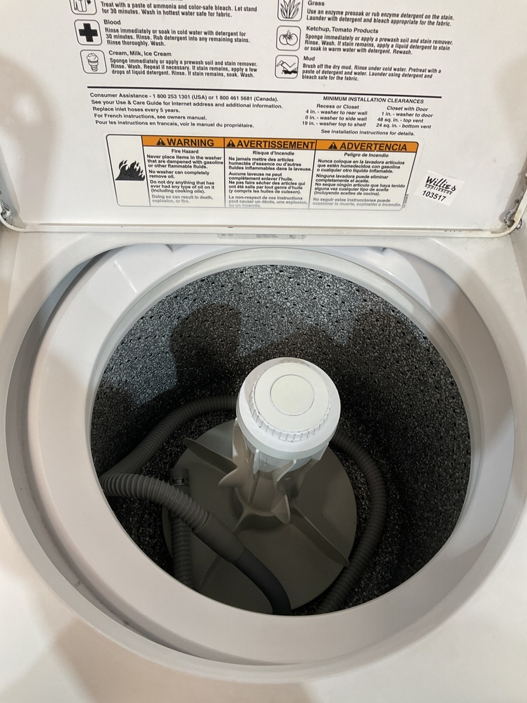 Whirlpool Used Washer Top-load 27inches 