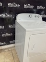 Whirlpool Used Electric Dryer 220volts (30 AMP) 29inches {no cord} (White) 