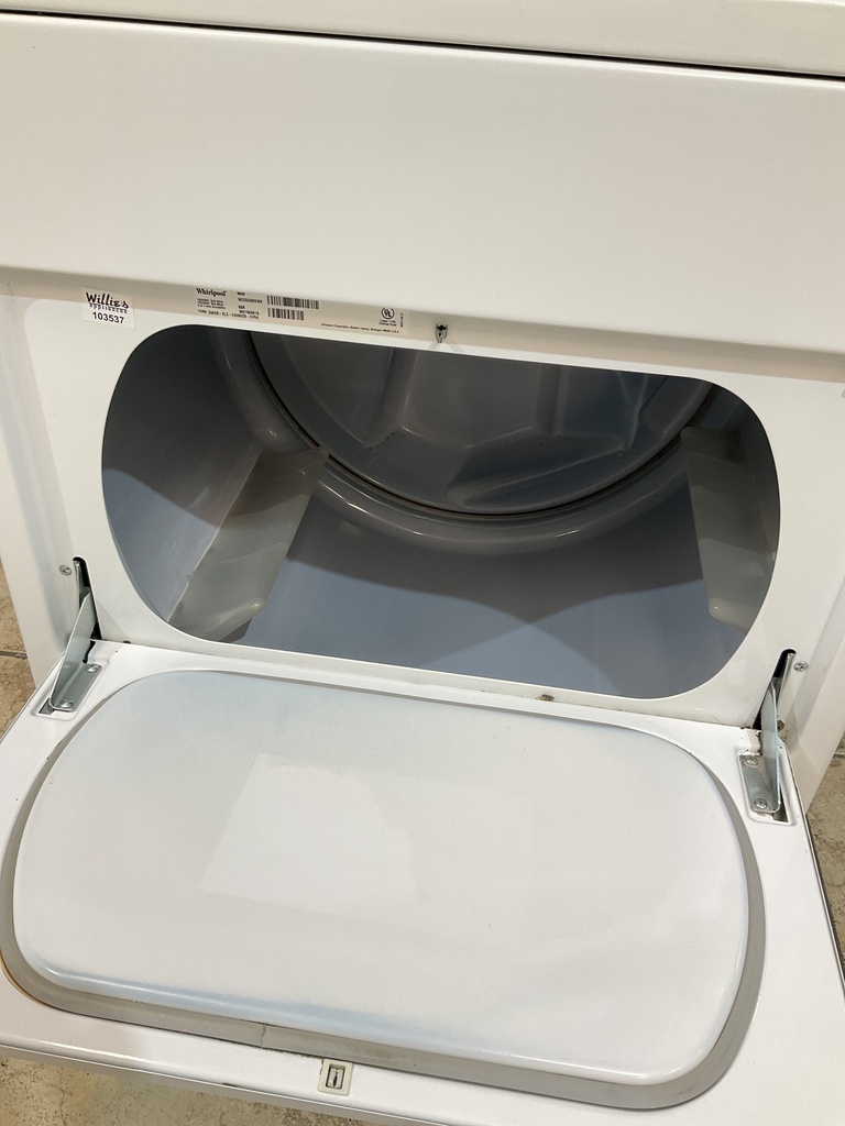 Whirlpool Used Electric Dryer 220volts (30 AMP) 29inches {3 prong} (White) 