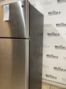Ge Used Refrigerator Top and Bottom 28x67 (Stainless Steel) 