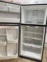 Ge Used Refrigerator Top and Bottom 30x67 (Stainless Steel) 