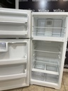 Ge Used Refrigerator Top and Bottom 28x61 1/2” (White) 