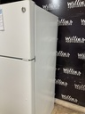 Ge Used Refrigerator Top and Bottom 28x61 1/2” (White) 