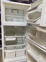 White Westinghouse Used Refrigerator Top and Bottom 30x66 (White) 