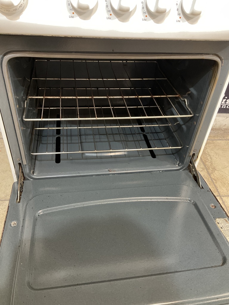 Hotpoint Used Natural Gas Stove 24inches (White)