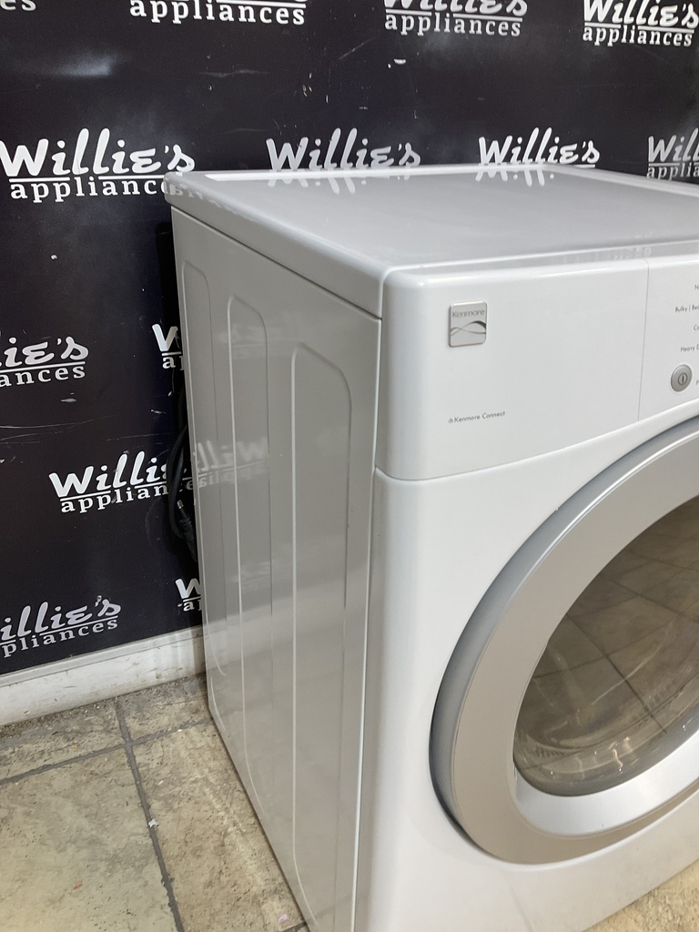 Kenmore Used Electric Dryer 220volts (30 AMP) 27inches {4 prong} (White) 