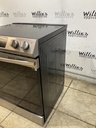 Samsung Used Electric Stove 220volts (40/50 AMP) 30inches {no cord} (Stainless steel) 