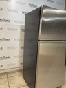 Ge Used Refrigerator Top and Bottom 30x66 1/2” (Stainless Steel) 