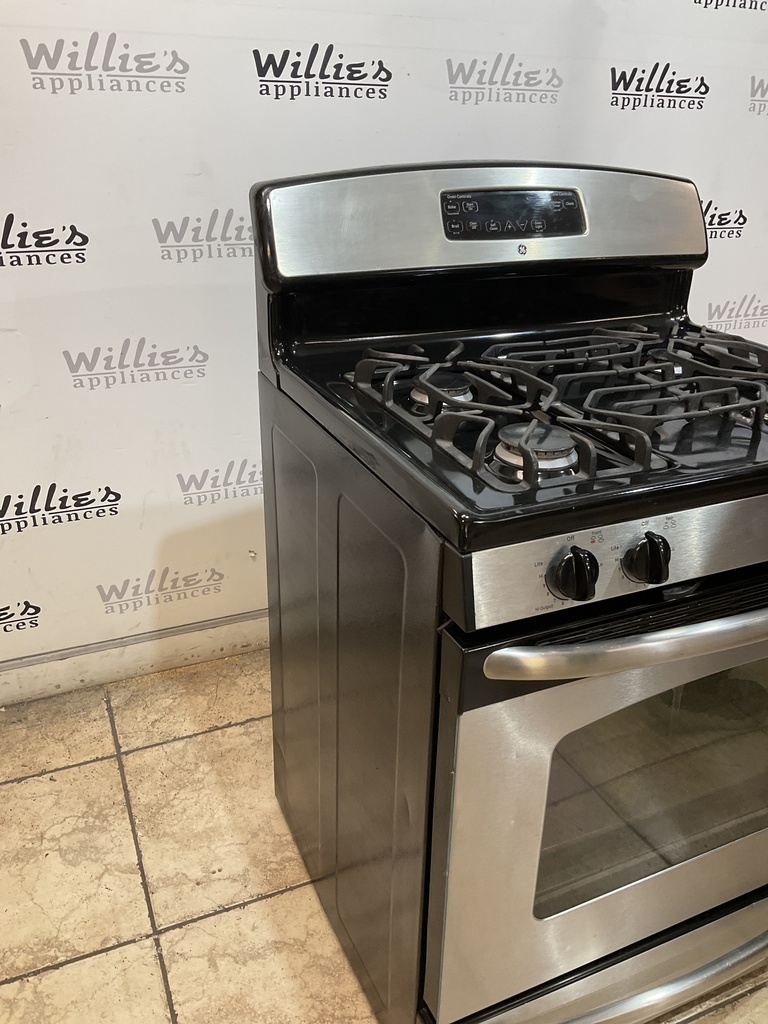 Ge Used Natural Gas Stove 30inches (Stainless Steel) 