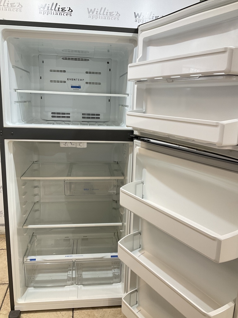 Frigidaire Used Refrigerator Top and Bottom 30x66 (Stainless Steel) 