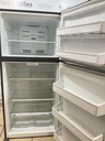 Frigidaire Used Refrigerator Top and Bottom 30x66 (Stainless Steel) 
