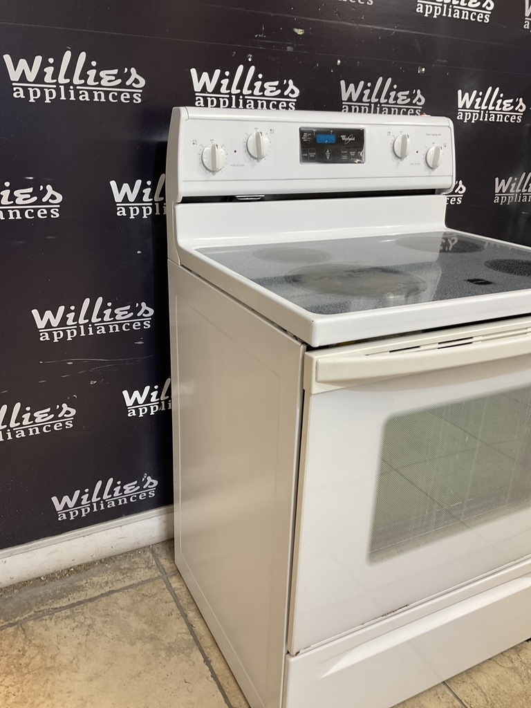 Whirlpool Used Electric Stove 30inches {no cord} 