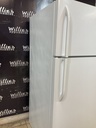 Frigidaire Used Refrigerator Top and Bottom 30x65 1/2” (White) 