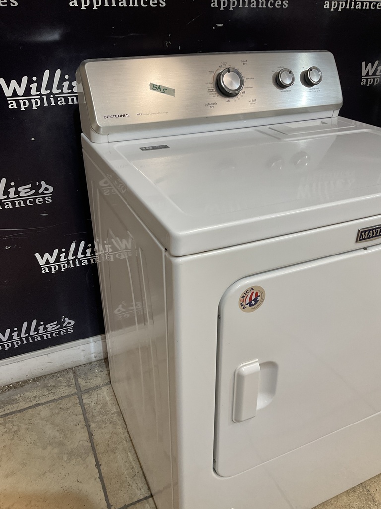 Maytag Used Natural Gas Dryer 29inches (White) 