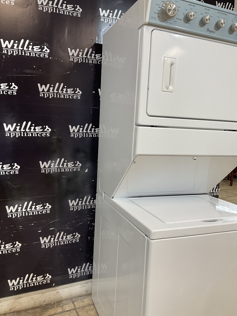 Whirlpool Used Natural Gas Unit Stackable 27x72 1/2” (White) 