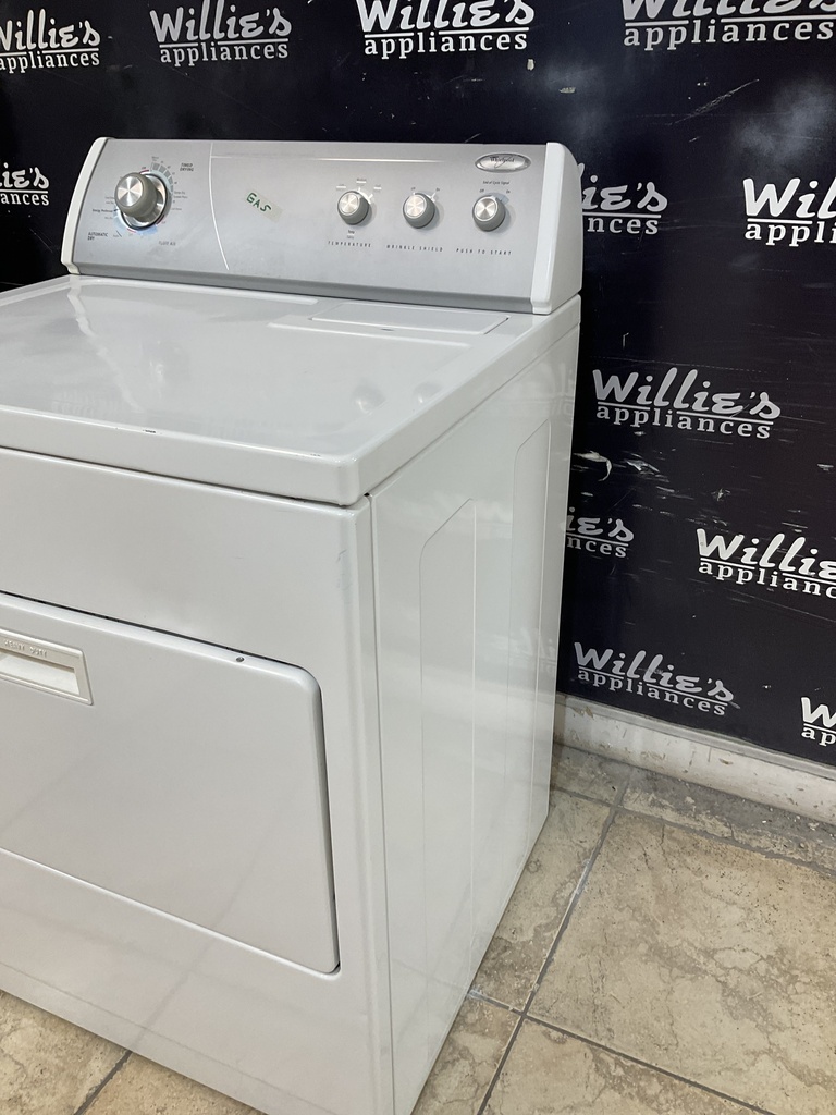 Whirlpool Used Natural Gas Dryer 29inches (White) 
