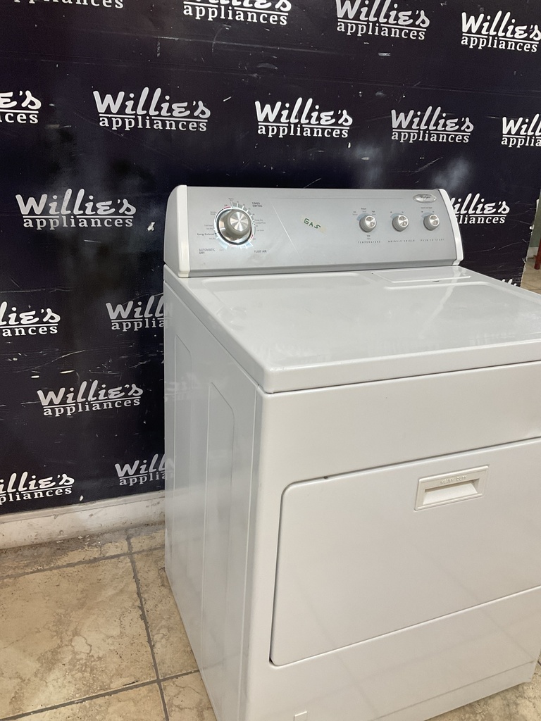 Whirlpool Used Natural Gas Dryer 29inches (White) 