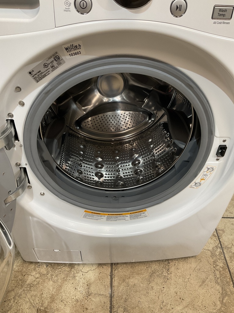 Lg Used Washer front-load 27inches (White) 