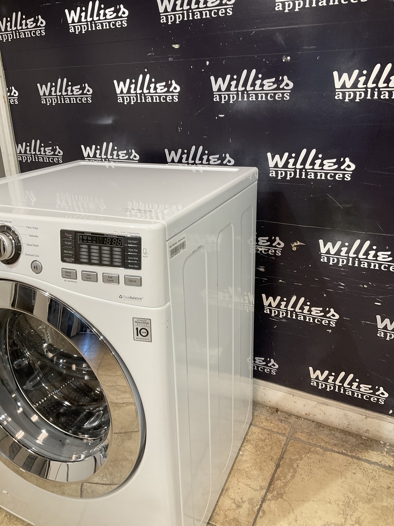 Lg Used Washer front-load 27inches (White) 