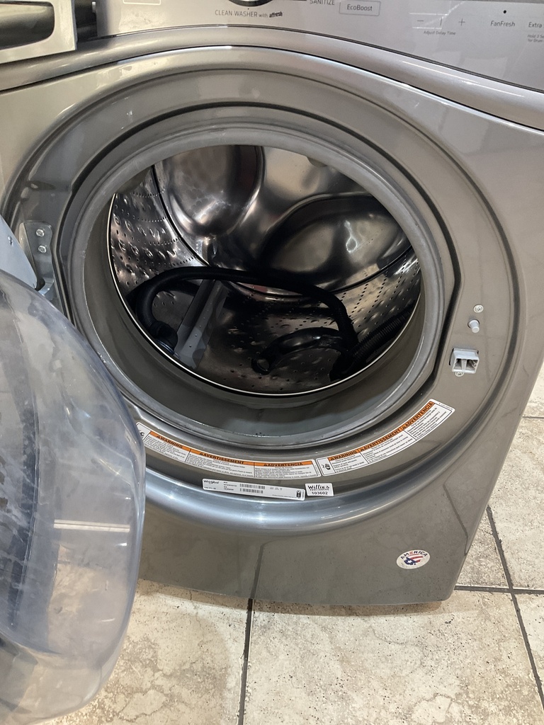 Whirlpool Used Washer Front-load 27inches (Grey) 