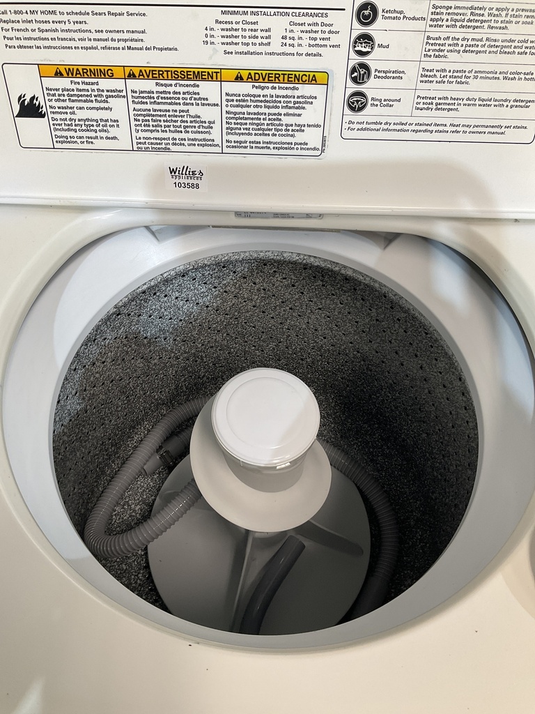 Kenmore Used Washer Top-load 27inches (Bisque) 