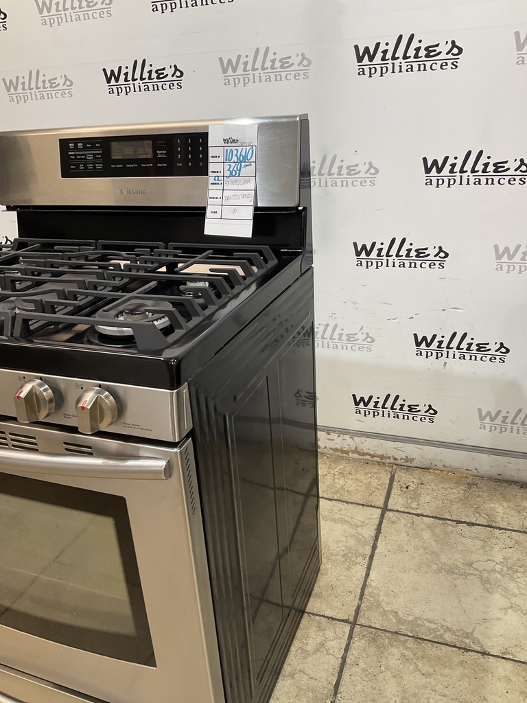Samsung Used Natural Gas Stove 30inches 