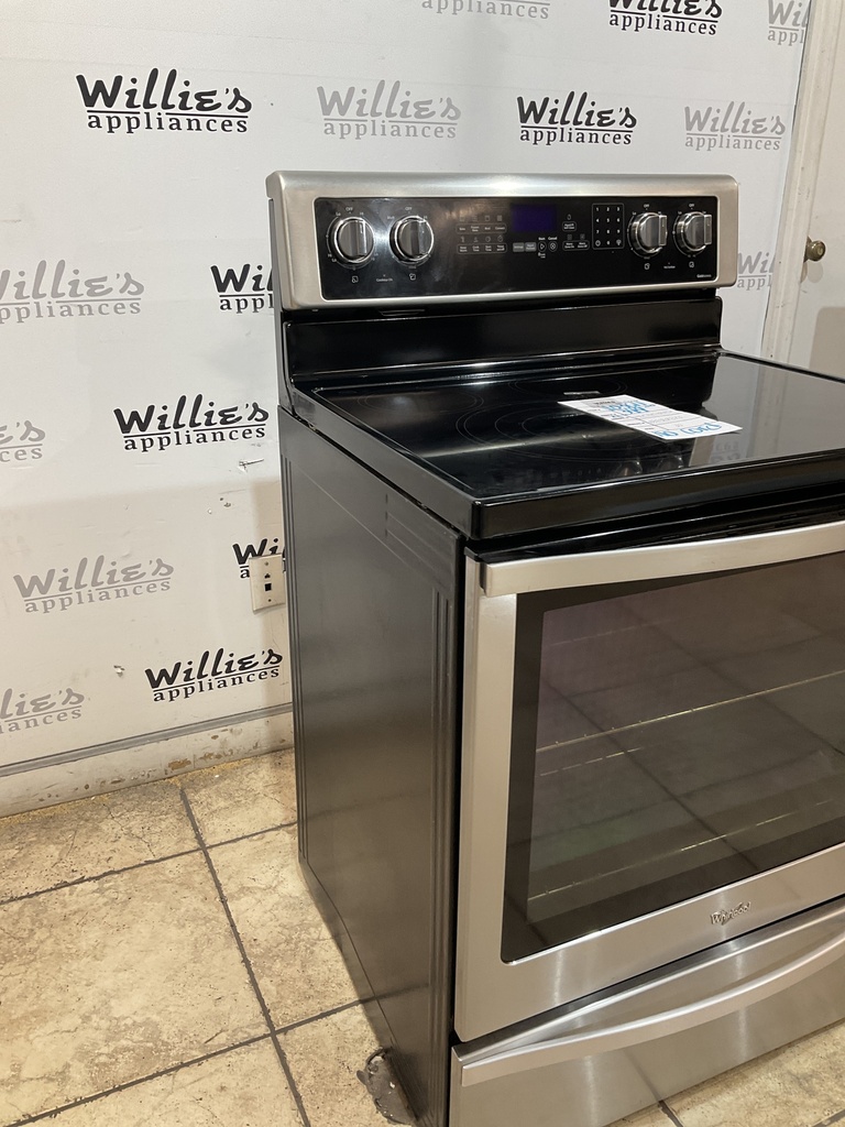 Whirlpool Used Electric Stove 30inches (Stainless Steel) 