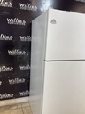 White Westinghouse Used Refrigerator Top and Bottom 28x59 1/2” (White) 