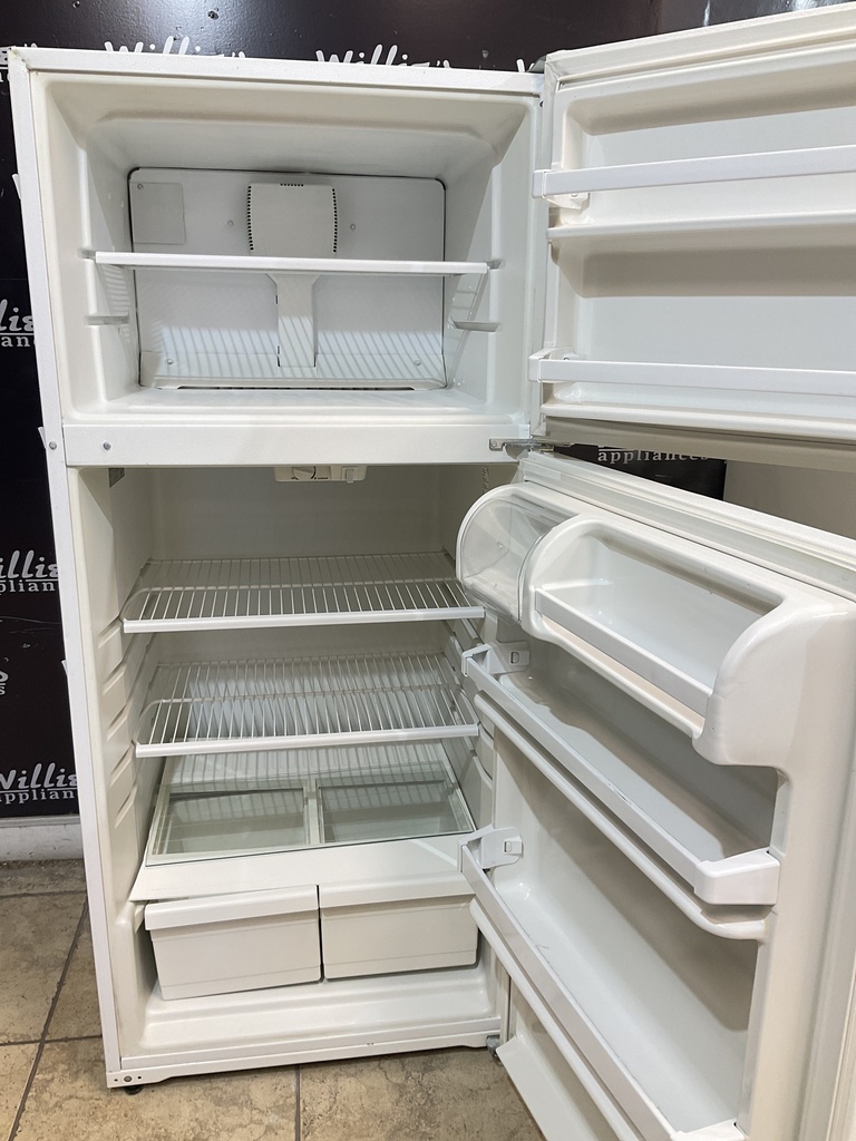Whirlpool Used Refrigerator Top and Bottom 28x63 